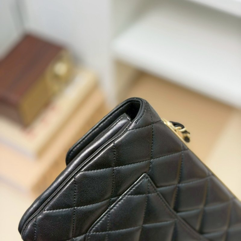 （皮革澎澎嫩嫩！超漂亮😍）🏷️Chanel 香奈兒．Trendy cc 單肩鍊條包/客人寄賣-10