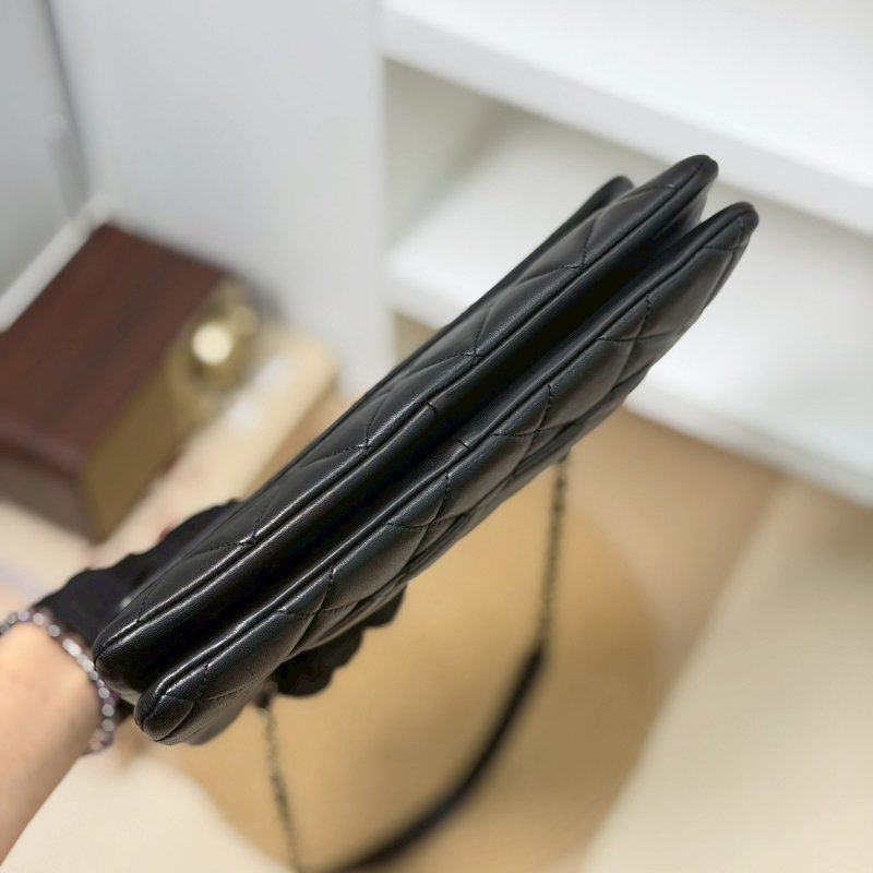 （皮革澎澎嫩嫩！超漂亮😍）🏷️Chanel 香奈兒．Trendy cc 單肩鍊條包/客人寄賣-12