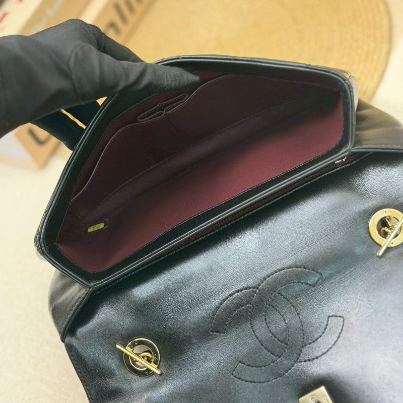 （皮革澎澎嫩嫩！超漂亮😍）🏷️Chanel 香奈兒．Trendy cc 單肩鍊條包/客人寄賣-16