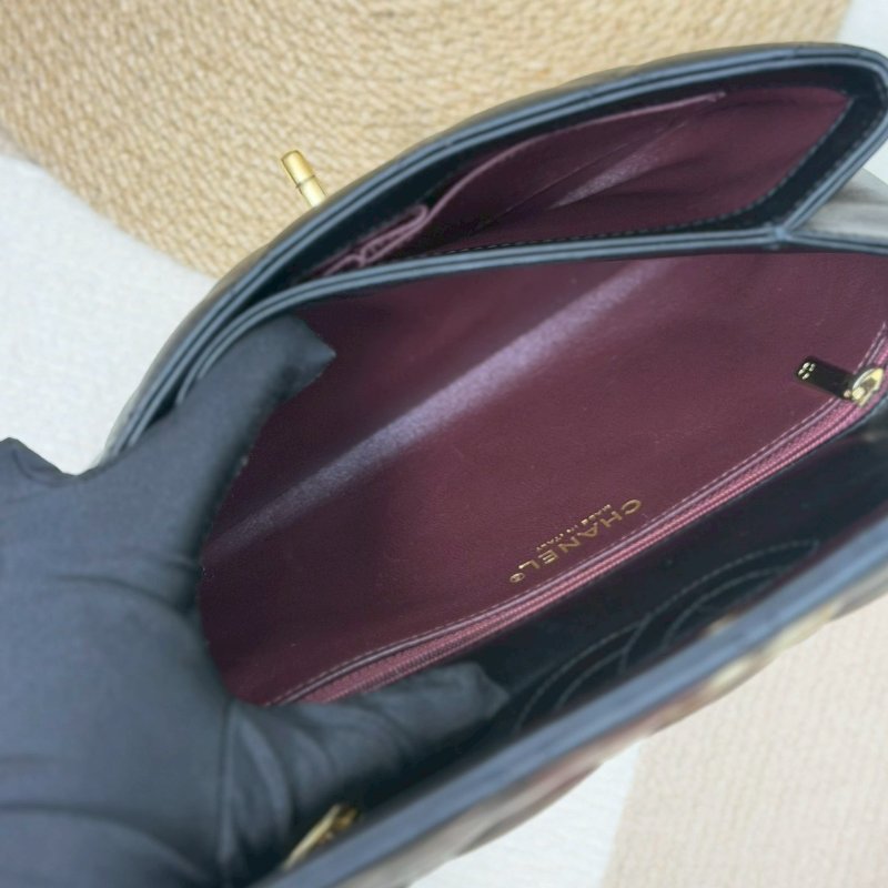 （皮革澎澎嫩嫩！超漂亮😍）🏷️Chanel 香奈兒．Trendy cc 單肩鍊條包/客人寄賣-18