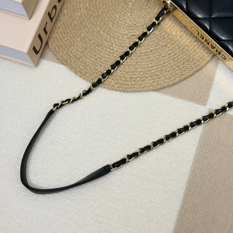 （皮革澎澎嫩嫩！超漂亮😍）🏷️Chanel 香奈兒．Trendy cc 單肩鍊條包/客人寄賣-22