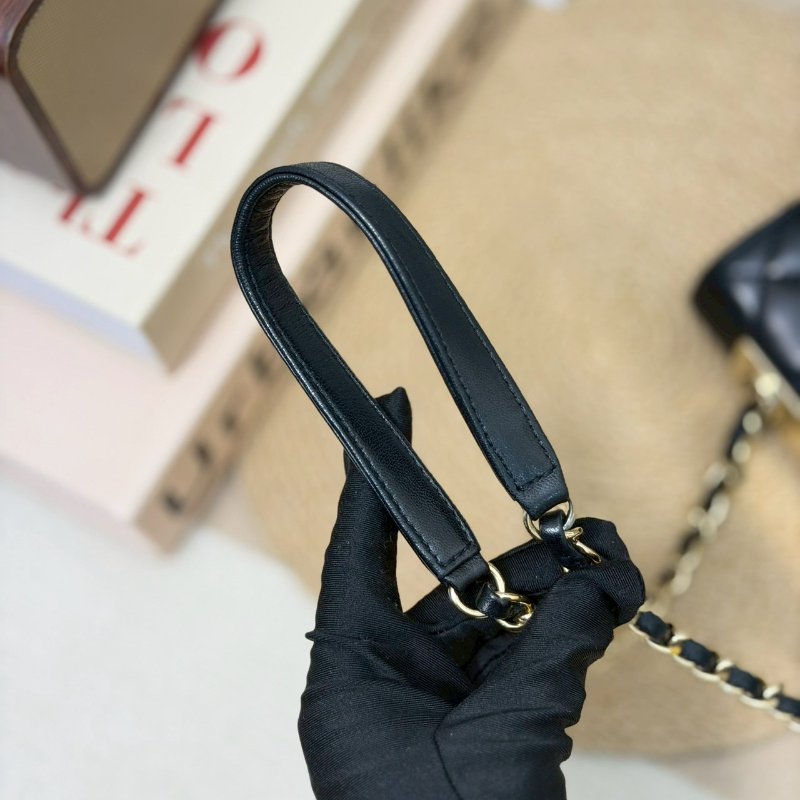 （皮革澎澎嫩嫩！超漂亮😍）🏷️Chanel 香奈兒．Trendy cc 單肩鍊條包/客人寄賣-23