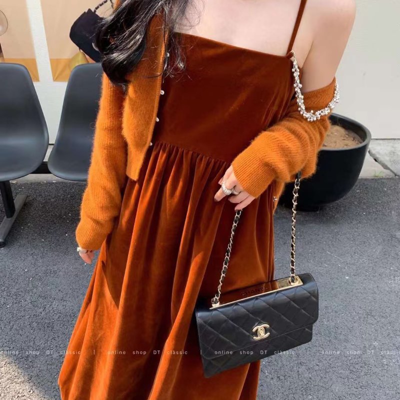 （皮革澎澎嫩嫩！超漂亮😍）🏷️Chanel 香奈兒．Trendy cc 單肩鍊條包/客人寄賣-26