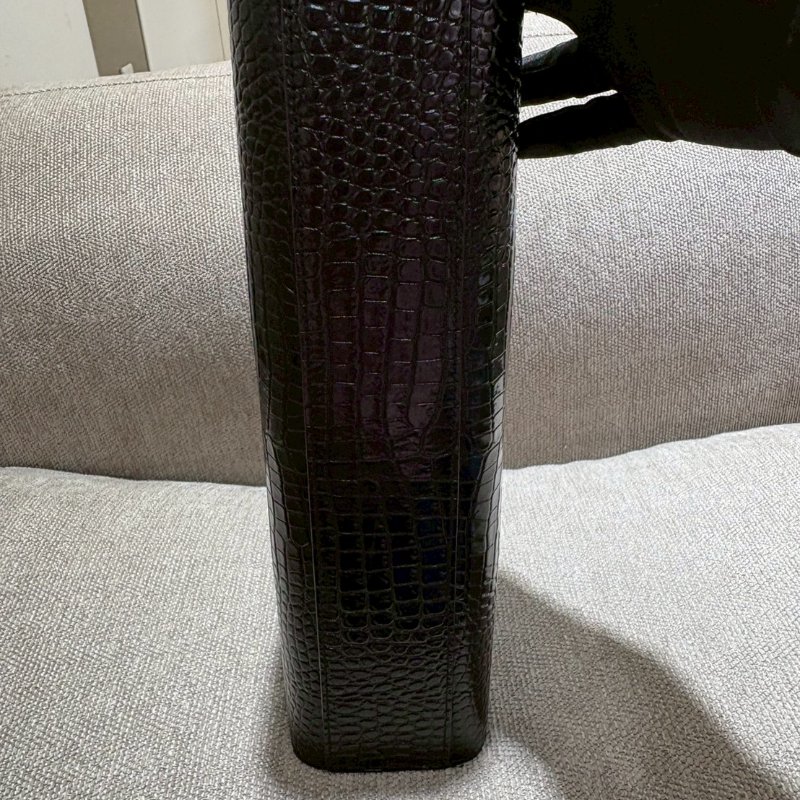 SAINT LAURENT曼哈頓鱷魚壓紋中號-4