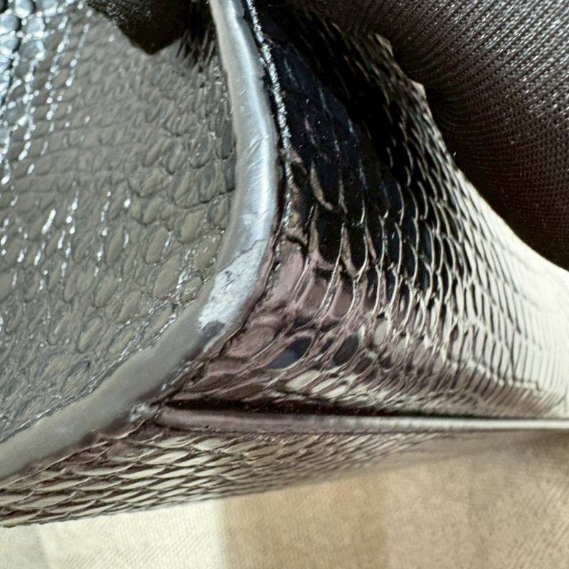 SAINT LAURENT曼哈頓鱷魚壓紋中號-12