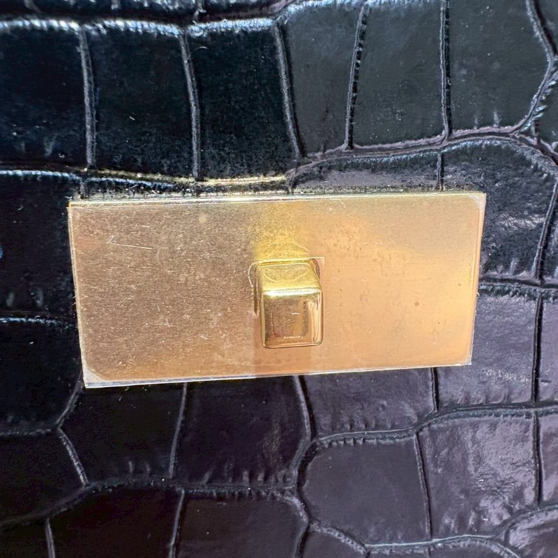 SAINT LAURENT曼哈頓鱷魚壓紋中號-19