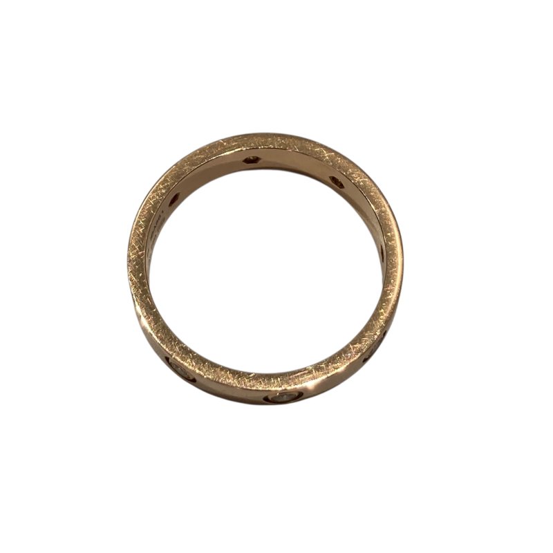 CARTIER 卡地亞 LOVE RING 8鑽 SIZE:54 Au750 玫瑰金 戒指-5