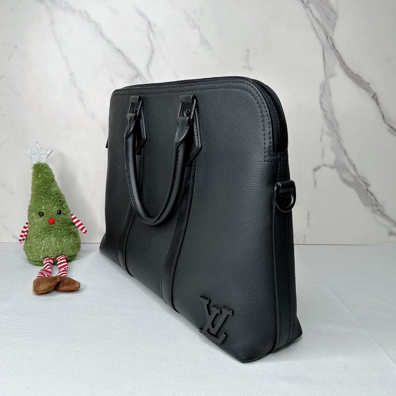 LV Takeoff全皮革手提公事包-2
