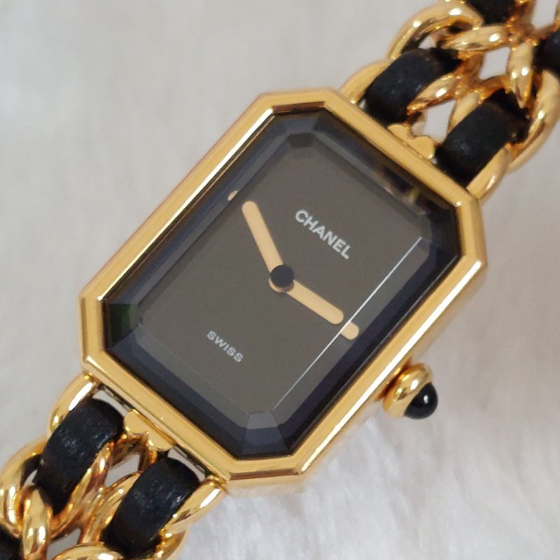 Chanel H0001 🌈實品拍照🌈香奈兒首映系列premiere手錶 L尺寸~二手-11