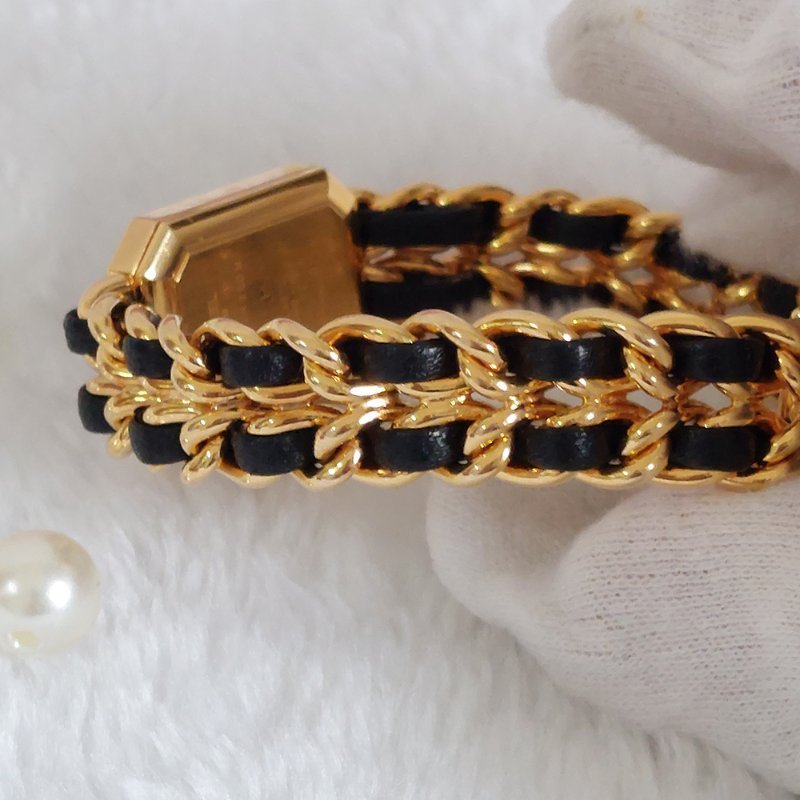 Chanel H0001 🌈實品拍照🌈香奈兒首映系列premiere手錶 L尺寸~二手-20