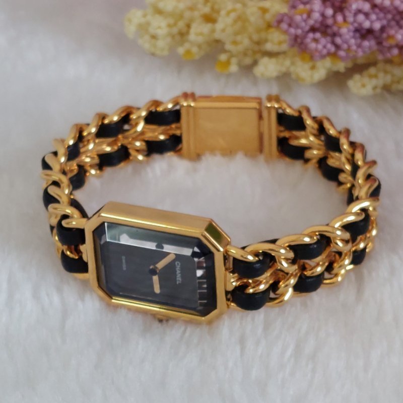 Chanel H0001 🌈實品拍照🌈香奈兒首映系列premiere手錶 L尺寸~二手-47