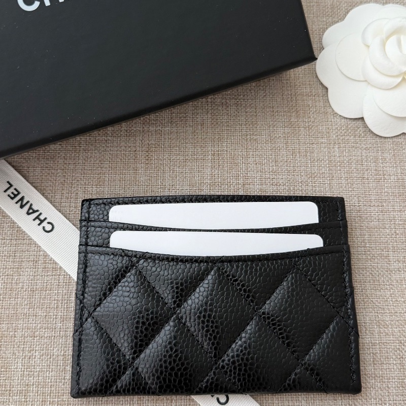 Chanel 人氣經典款卡夾「現貨」 新款芯片款!!閒置新品🔥吊牌都在 送禮自用都超適合 附件:紙盒 塵套 緞帶 山茶花 吊牌-2