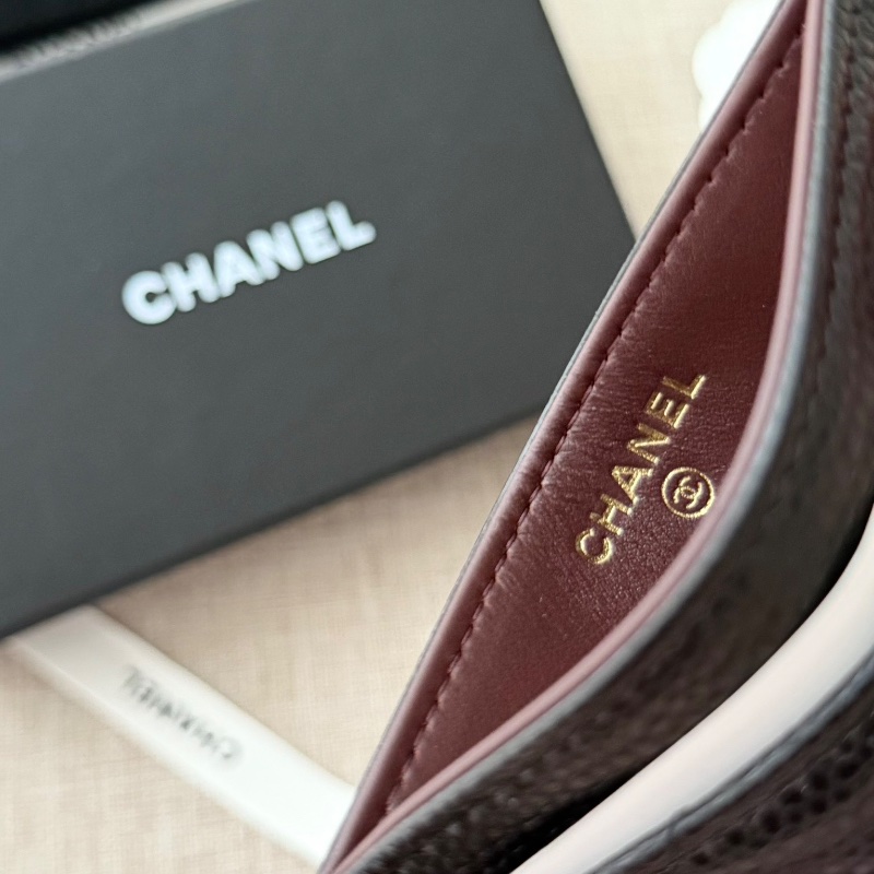 Chanel 人氣經典款卡夾「現貨」 新款芯片款!!閒置新品🔥吊牌都在 送禮自用都超適合 附件:紙盒 塵套 緞帶 山茶花 吊牌-4