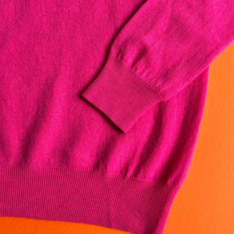 ::Alexander McQueen:: 燕子刺繡桃紅色桃醫 Pink Embroidered Logo Women Sweatshirt MCQ-4