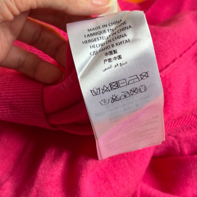 ::Alexander McQueen:: 燕子刺繡桃紅色桃醫 Pink Embroidered Logo Women Sweatshirt MCQ-8