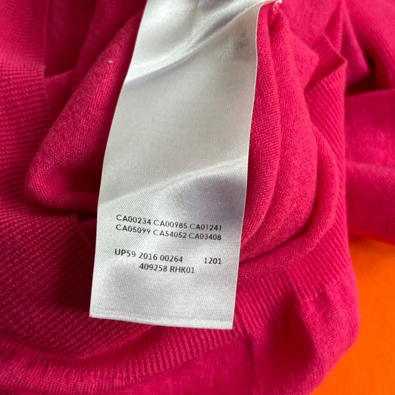 ::Alexander McQueen:: 燕子刺繡桃紅色桃醫 Pink Embroidered Logo Women Sweatshirt MCQ-9