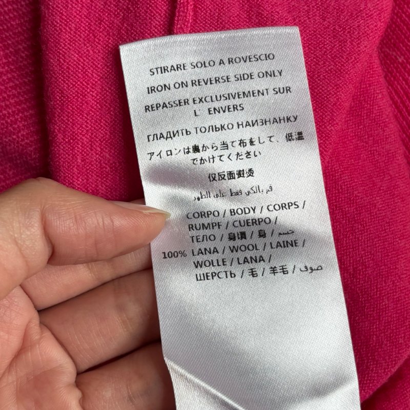 ::Alexander McQueen:: 燕子刺繡桃紅色桃醫 Pink Embroidered Logo Women Sweatshirt MCQ-10