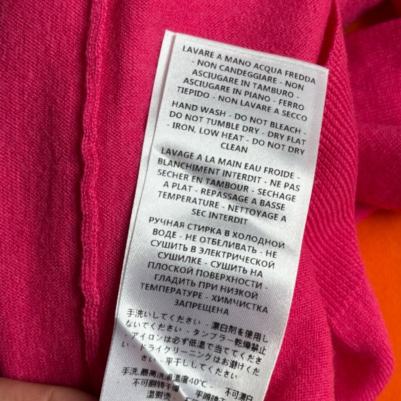 ::Alexander McQueen:: 燕子刺繡桃紅色桃醫 Pink Embroidered Logo Women Sweatshirt MCQ-11