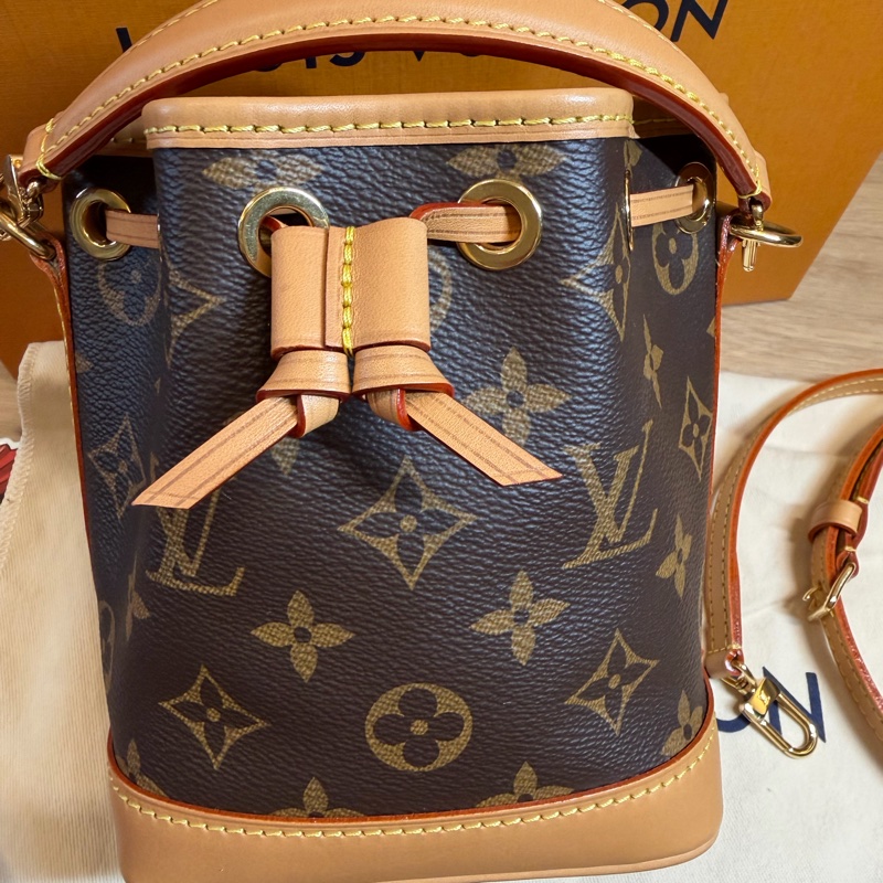 LV NANO NOE M81266 迷你 水桶包-0