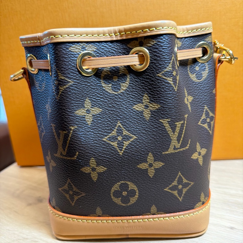 LV NANO NOE M81266 迷你 水桶包-6