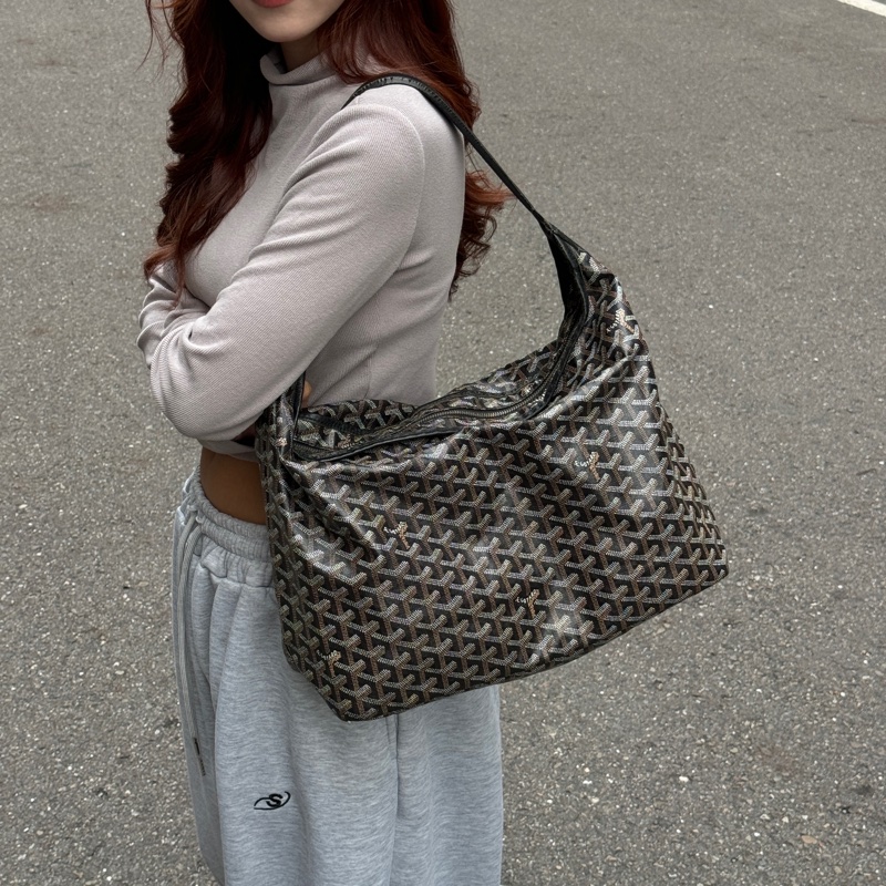 【時髦必備】 Goyard Hobo 黑色 腋下包 (代購要10萬以上)-2