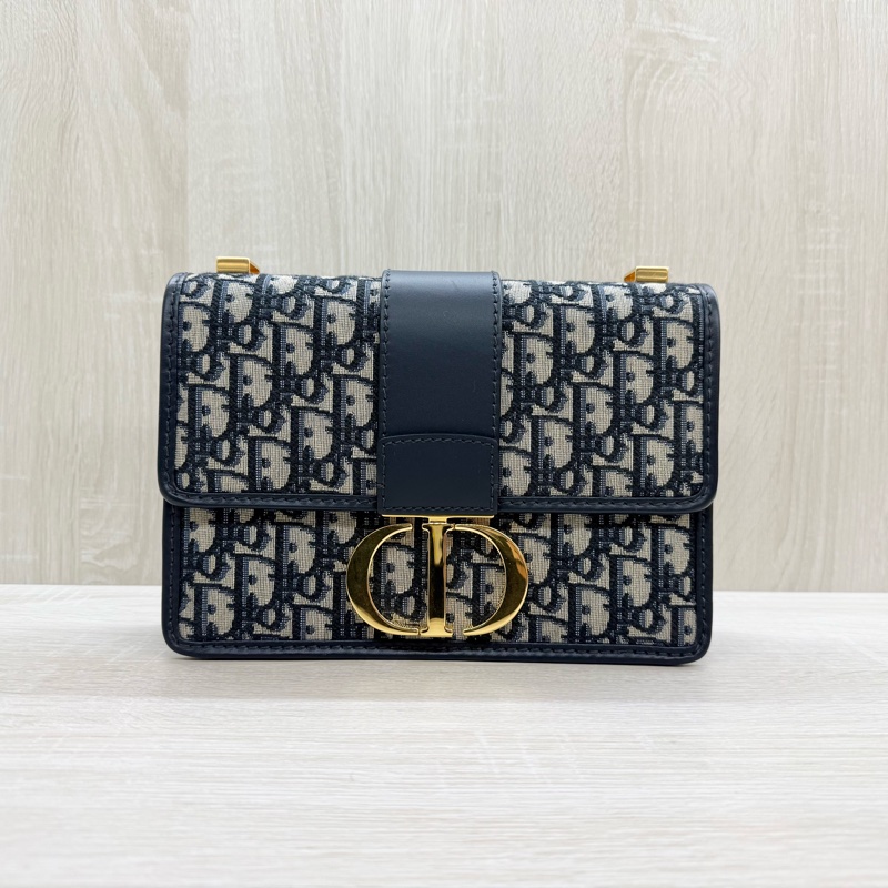 Dior🩵藍緹花30Montaigne肩側背M9203UTZQ-1