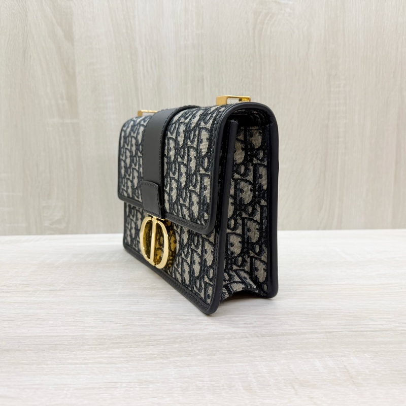 Dior🩵藍緹花30Montaigne肩側背M9203UTZQ-3
