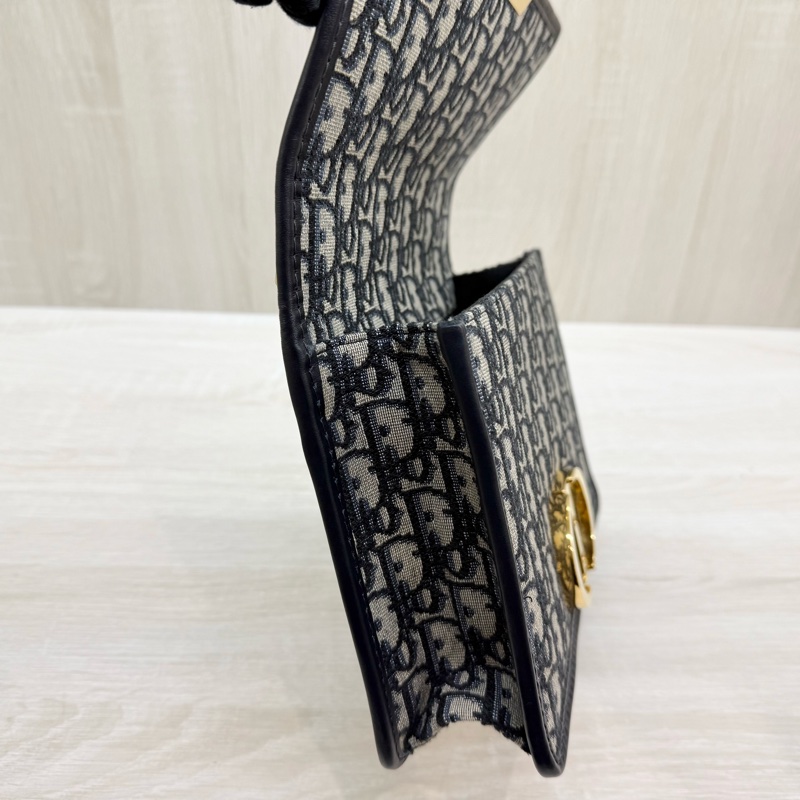 Dior🩵藍緹花30Montaigne肩側背M9203UTZQ-12