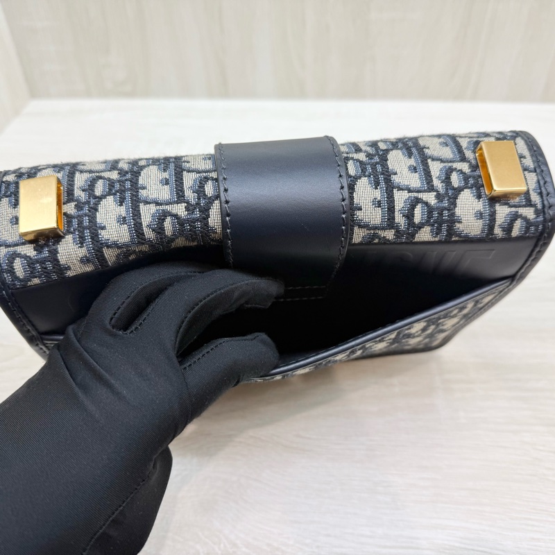 Dior🩵藍緹花30Montaigne肩側背M9203UTZQ-13