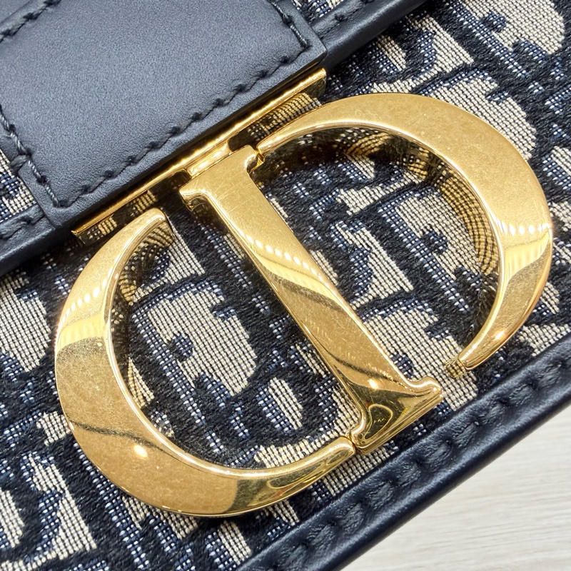 Dior🩵藍緹花30Montaigne肩側背M9203UTZQ-19