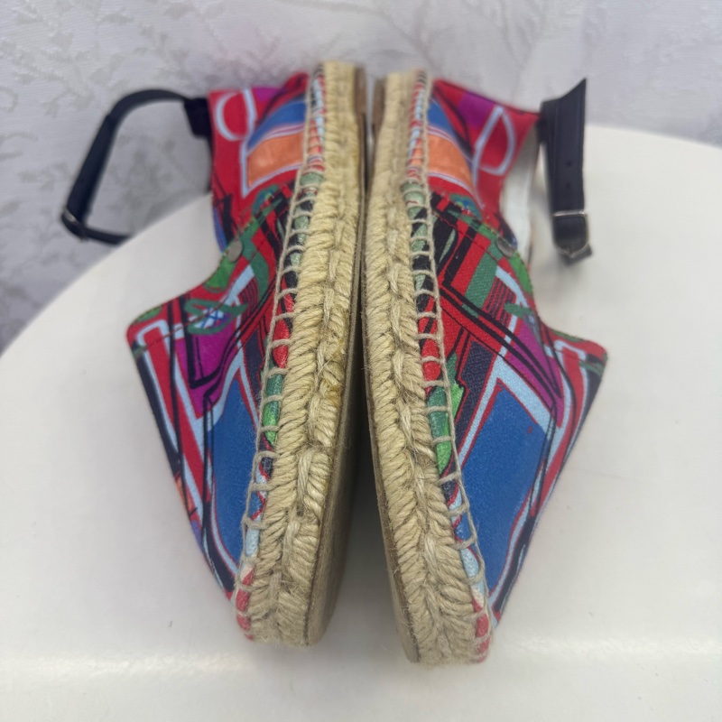 Hermes Cloth Espadrilles EU 39-3