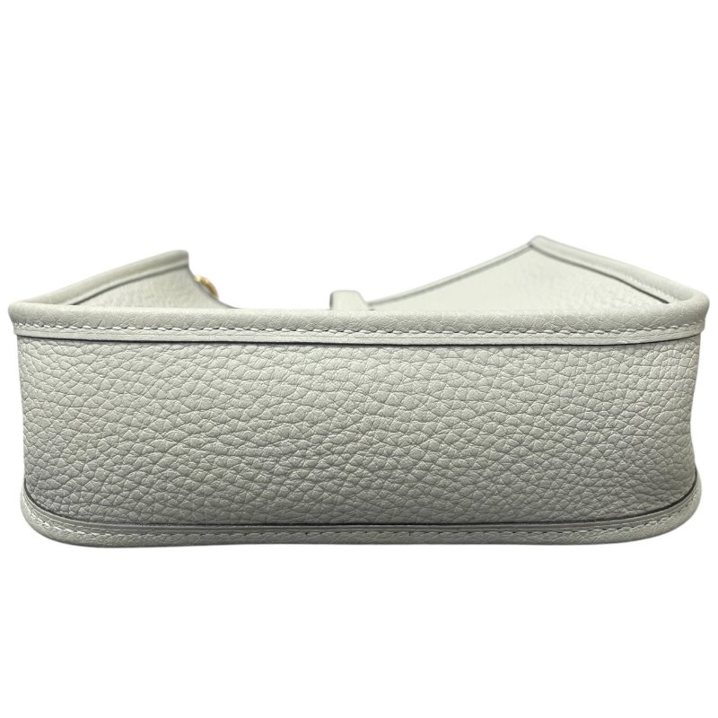 HERMES 愛馬仕 MINI EVELYNE 肩背包 TOGO 綠色系-4