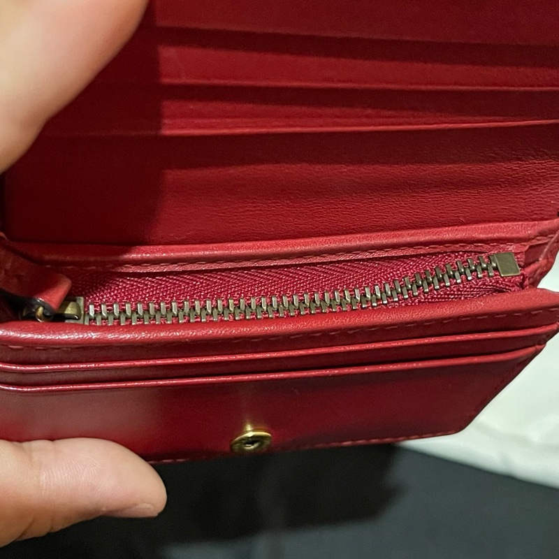 GUCCI MARMONT 紅色短夾(付台灣購證)-25