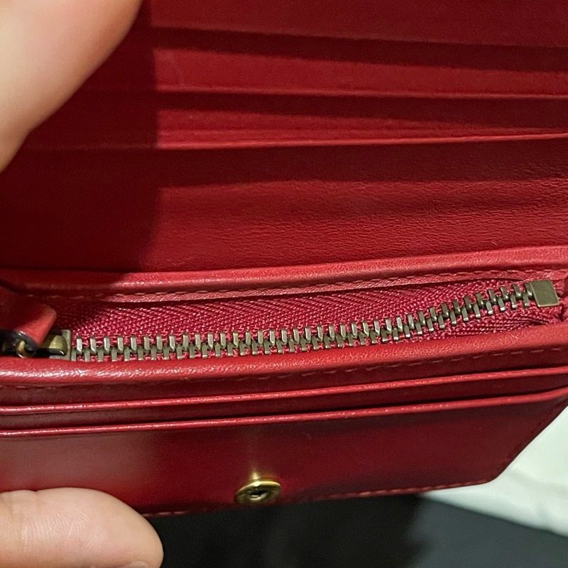 GUCCI MARMONT 紅色短夾(付台灣購證)-43