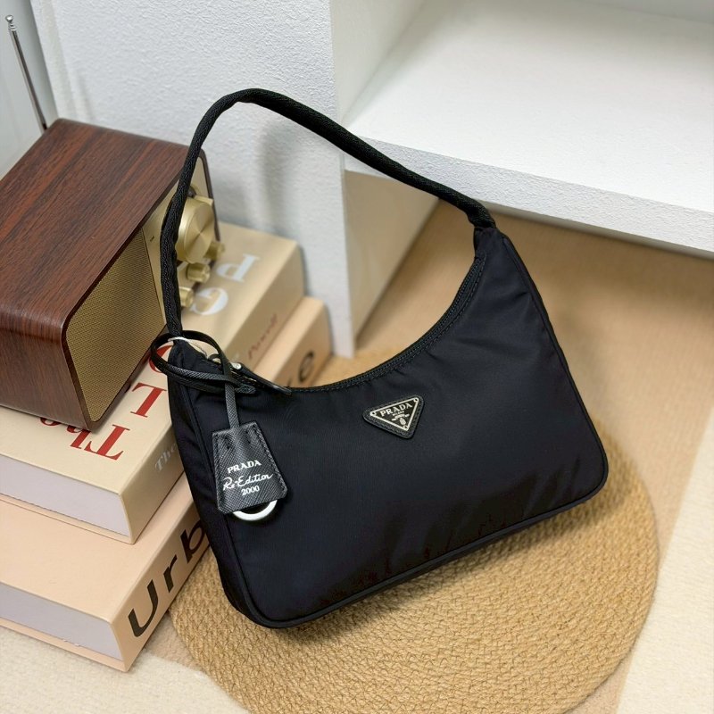 🏷Prada 普拉達.Re-Edition Hobo 2000 腋下包-0