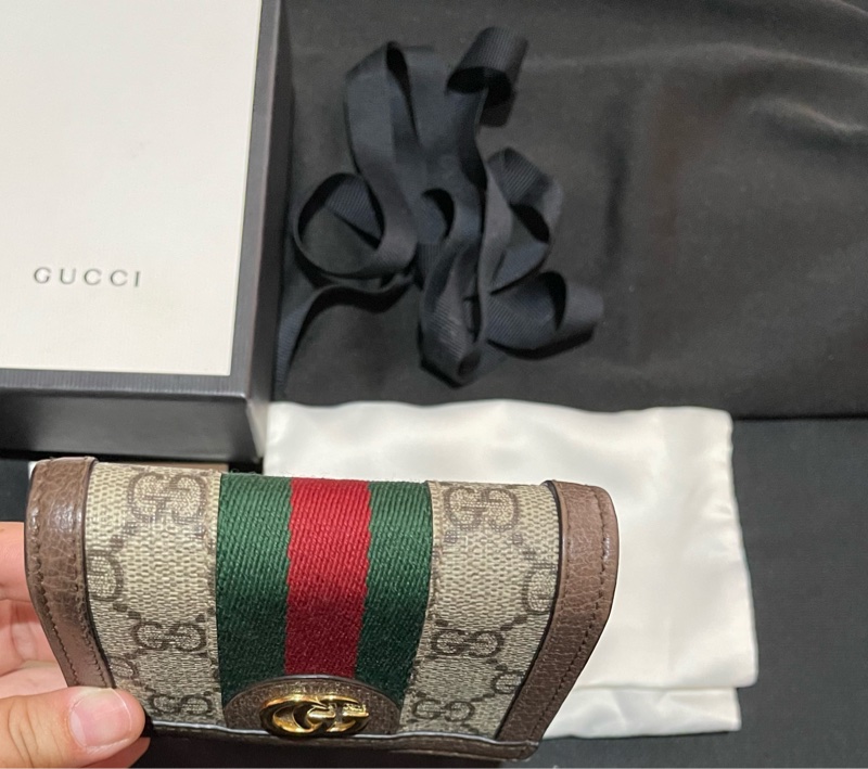 GUCCI OPHIDIA經典短夾-8
