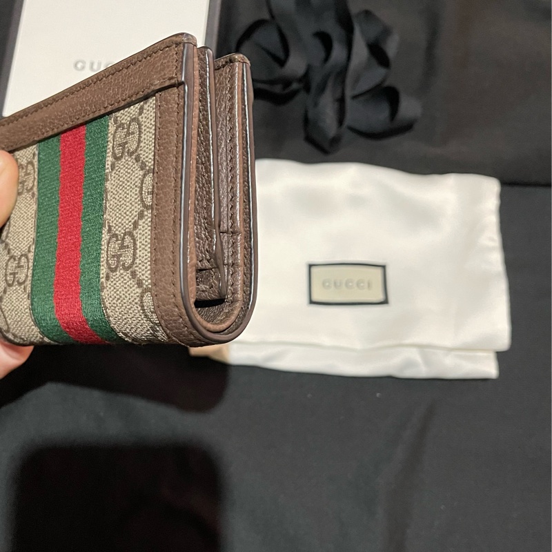 GUCCI OPHIDIA經典短夾-11