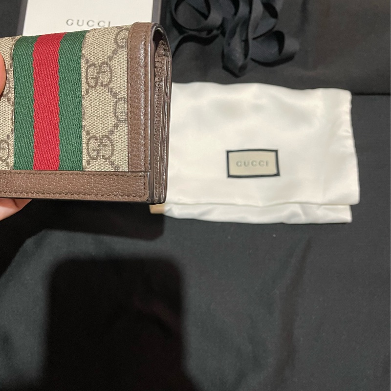 GUCCI OPHIDIA經典短夾-12