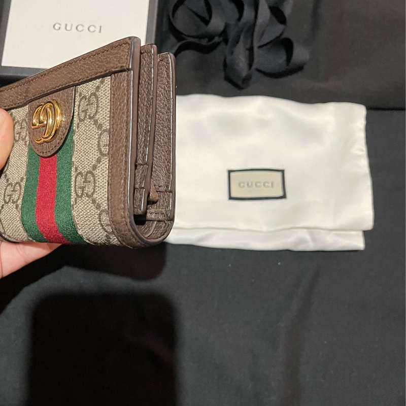 GUCCI OPHIDIA經典短夾-13
