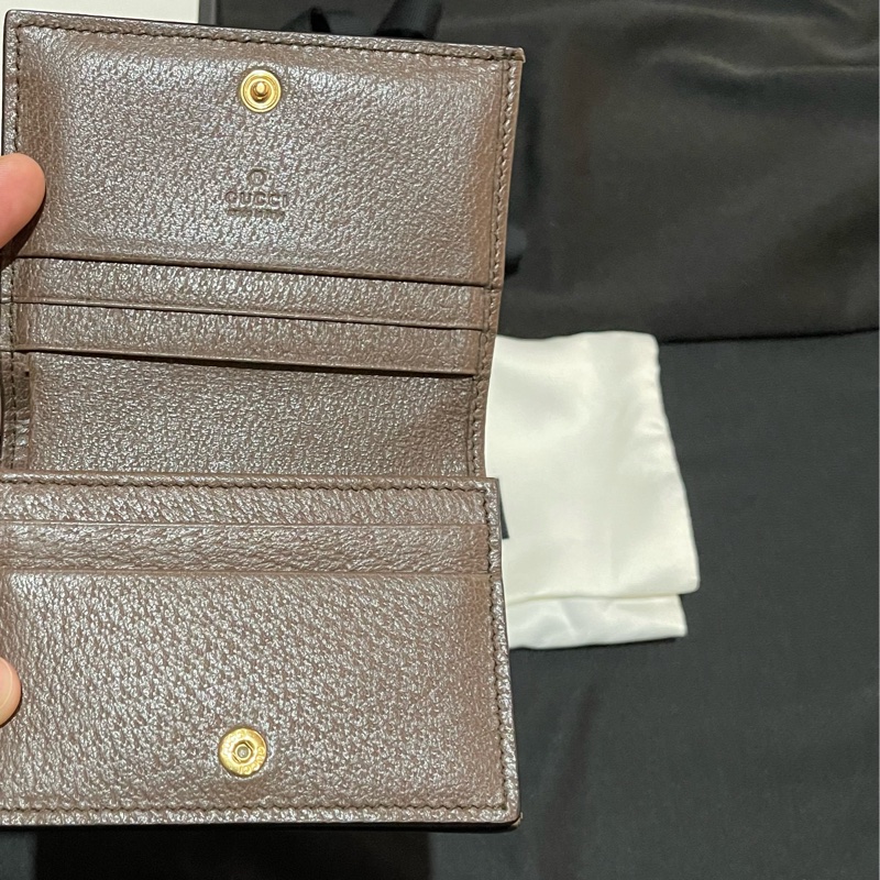GUCCI OPHIDIA經典短夾-15