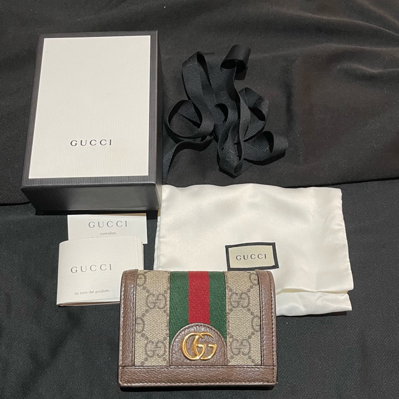 GUCCI OPHIDIA經典短夾-23