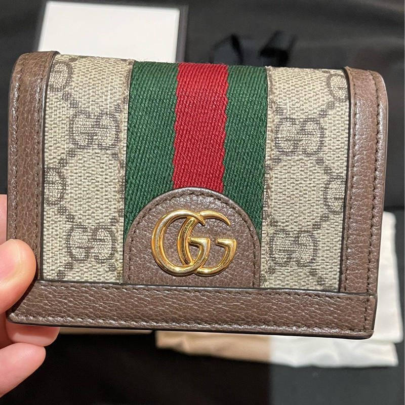 GUCCI OPHIDIA經典短夾-25