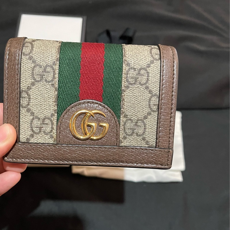 GUCCI OPHIDIA經典短夾-27