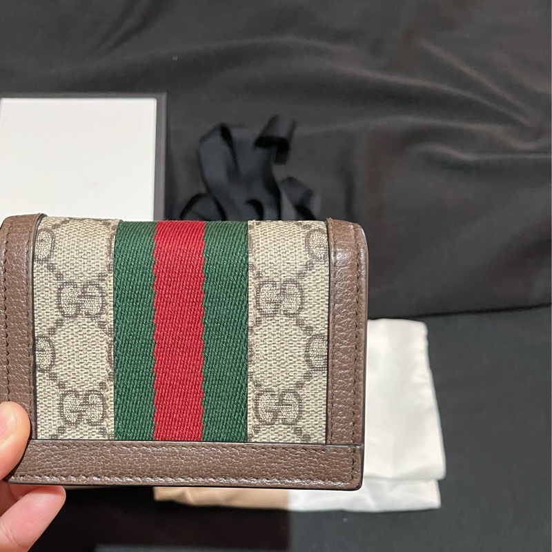 GUCCI OPHIDIA經典短夾-28