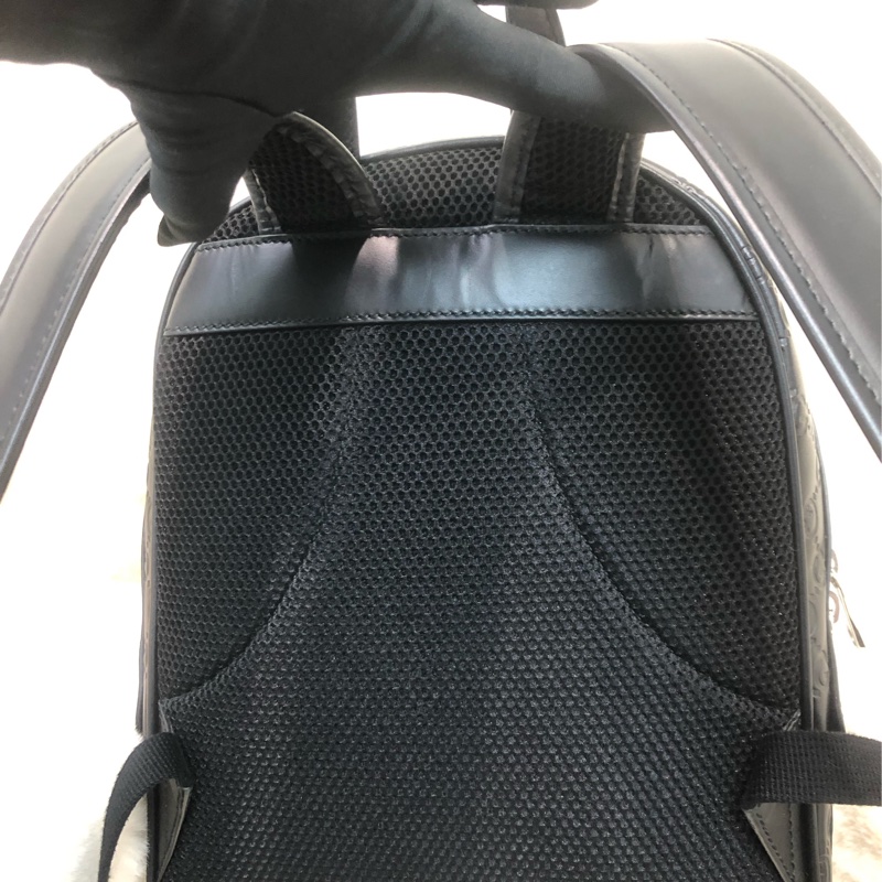 Gucci黑色全皮小型背囊 XC336-4