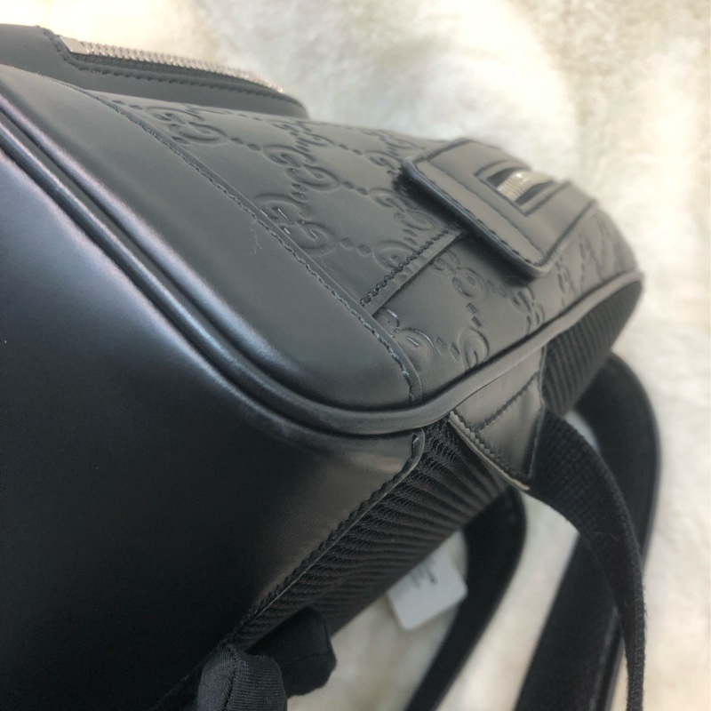 Gucci黑色全皮小型背囊 XC336-13