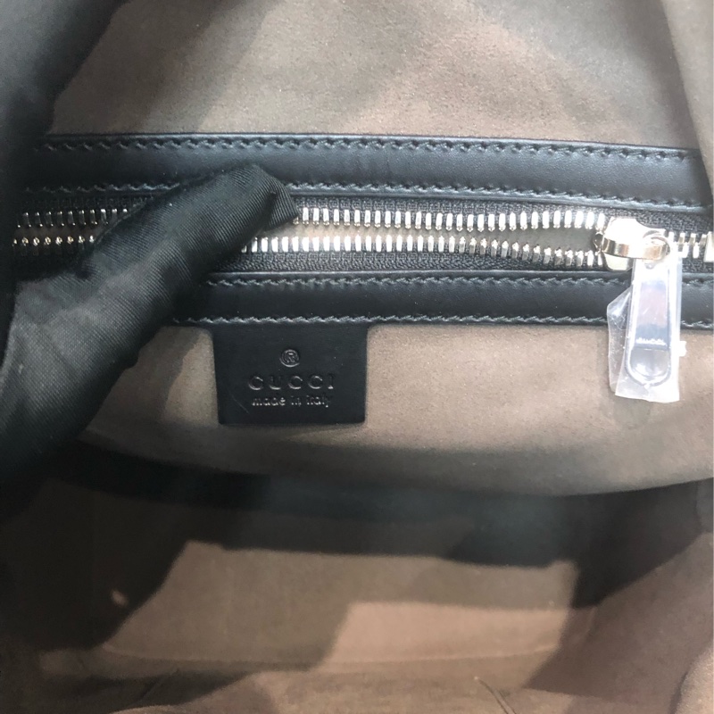 Gucci黑色全皮小型背囊 XC336-19