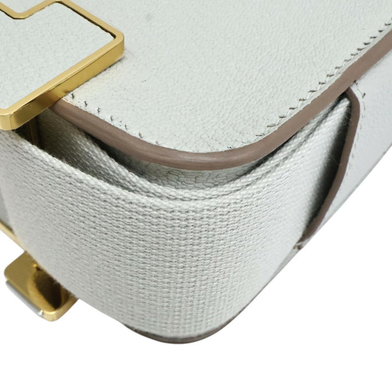 珍珠灰色 chevere羊皮 Geta 肩背包 K刻【HERMES 愛馬仕】-14