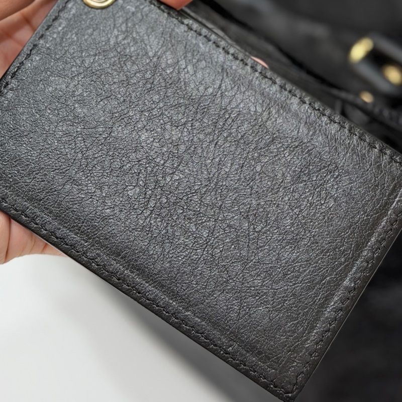 BALENCIAGA巴黎世家 giant Velo 黑金 機車包 手提包 肩背包 側背包 斜背包-44