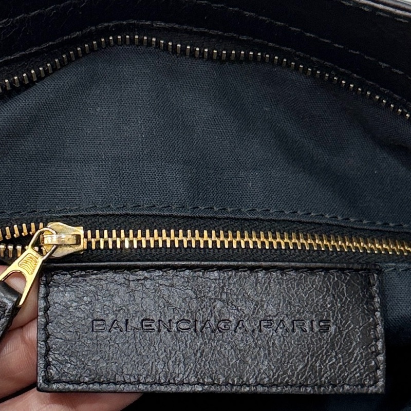 BALENCIAGA巴黎世家 giant Velo 黑金 機車包 手提包 肩背包 側背包 斜背包-54